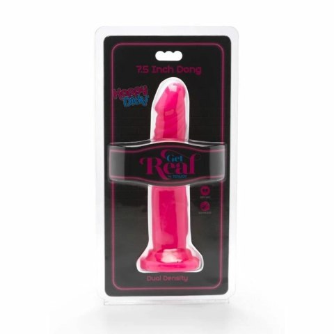 Get Real Happy Dicks Dong 19 cm rożowy - model anatomiczny z przyssawką