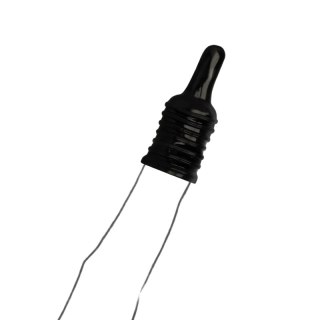 OhMama Fetish silikonowy naparstek analny z teksturowaną powierzchnią 6cm