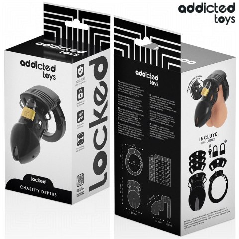 Addicted Toys system zabezpieczający, pierścień regulowany 7,5 cm