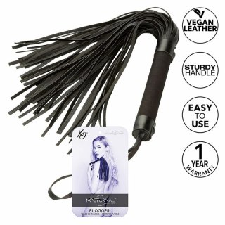 CalExotics Nocturnal Flogger czarny - wytrzymały model skorzany