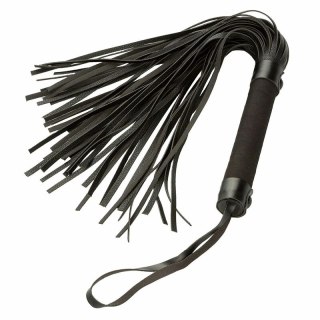 CalExotics Nocturnal Flogger czarny - wytrzymały model skorzany