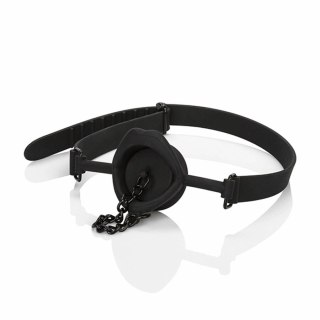 CalExotics Scandal Gag z silikonową zatyczką, czarny, 61 cm