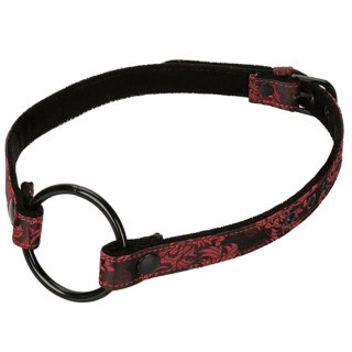 CalExotics Scandal Wide Open Mouth Gag - Regulowany pasek, 2 pierścienie