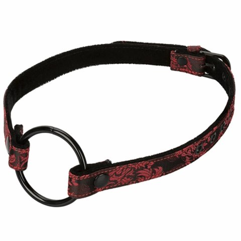 CalExotics Scandal Wide Open Mouth Gag - Regulowany pasek, 2 pierścienie