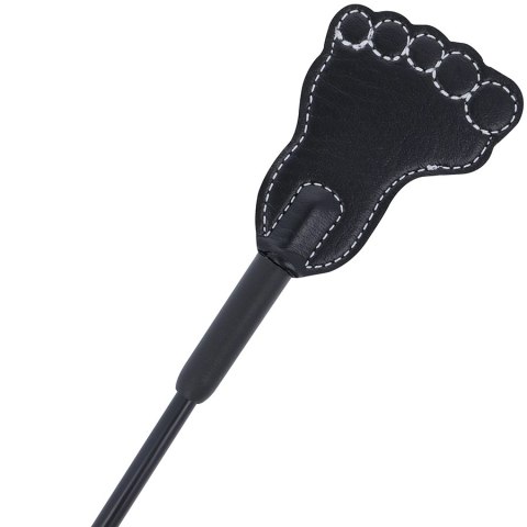 Darkness Szpicruta Dwustronna Czarna - Model z PVC i Skory Ekologicznej