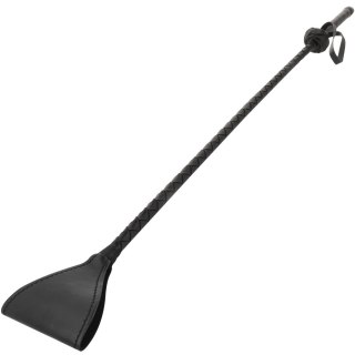 Darkness Whipper czarny bicz jeździecki 60 cm PVC