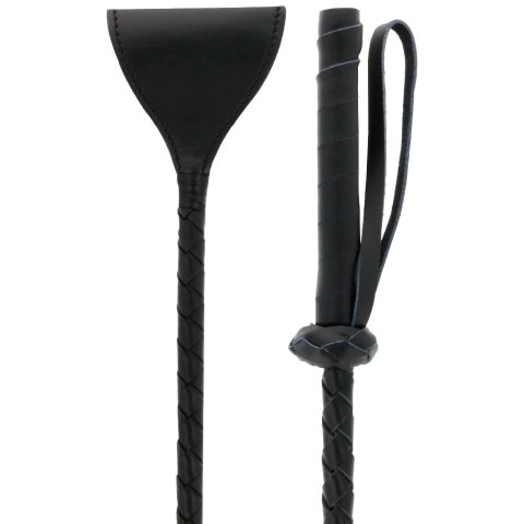 Darkness Whipper czarny bicz jeździecki 60 cm PVC