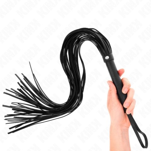 KINK Czarny Bicz Miękki 70 cm PVC - Elastyczny Model Kolekcjonerski