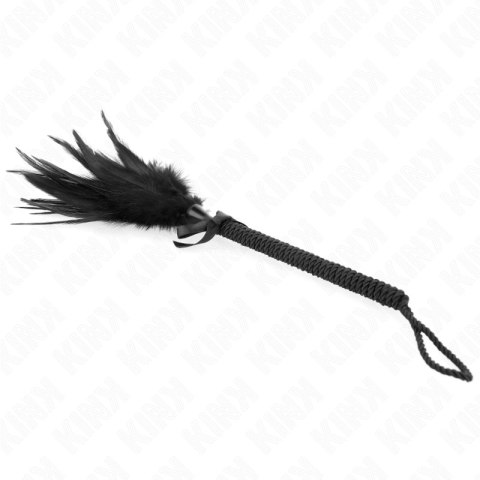 KINK Duster z pior 35 cm - delikatny akcesorium sensoryczny