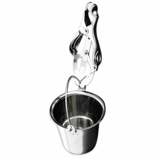 Metal Hard Zacisk stalowy na sutki z regulowanym obciążnikiem 15,5 cm