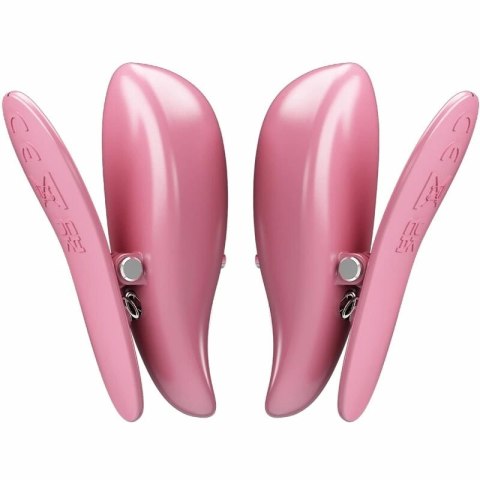 Pretty Love Cailey - Zaciski stymulujące 10 trybow, pilot, rożowe