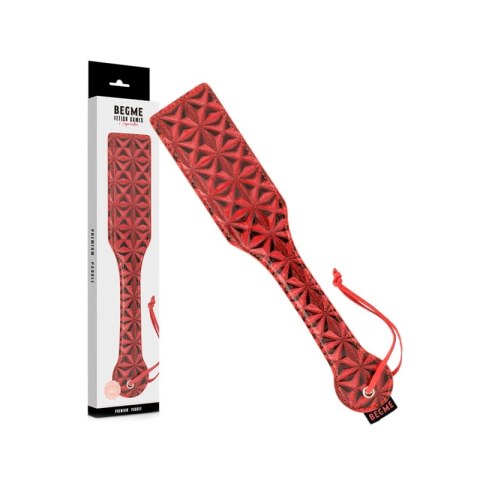 Begme Red Edition - Łopata z wysokiej jakości skory wegańskiej