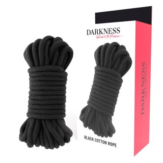 Darkness Lina Japońska 10 m Czarna - Bawełniana Lina Bondage