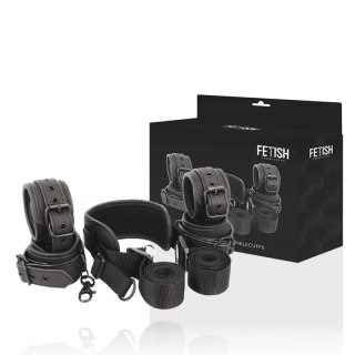 Fetish Submissive Zestaw Pozycyjny 4 Kajdanki Neopren Regulowany