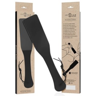 INTENSE Paddle Vegan - Wegańskie wiosło skorzane 32,5 cm czarne