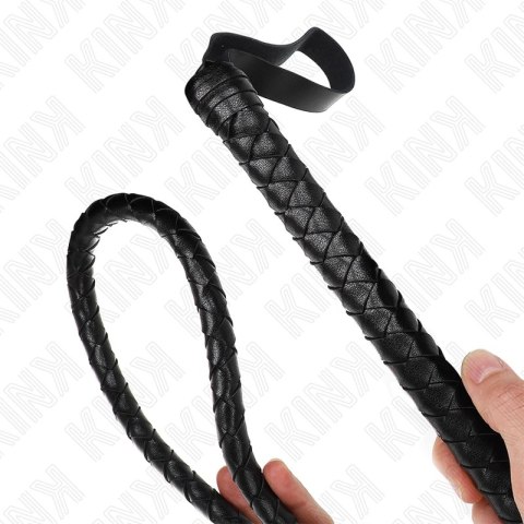 KINK Czarny Długi Bicz Skorzany 210 cm - Model Snake Whip