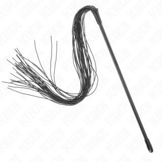 KINK Silikonowy Bicz 60 cm - Czarny, Elastyczny Model Premium