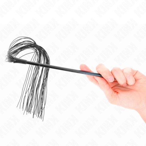 KINK Silikonowy Bicz 60 cm - Czarny, Elastyczny Model Premium