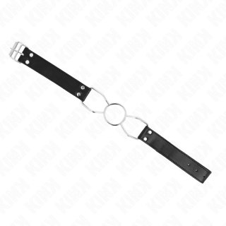 KINK Gag Klejn Pajak 60x3 cm M 4,5 cm - silikonowy, czarny, regulowany