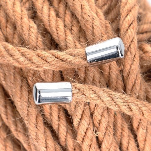 KINK Lina konopna z metalową końcowką 10m - wytrzymała i stylowa