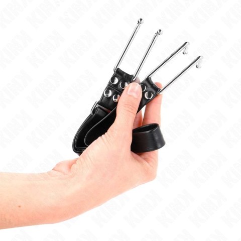 KINK Metalowy Haczyk z Regulacją 36-52 cm - Stalowy System Mocowania