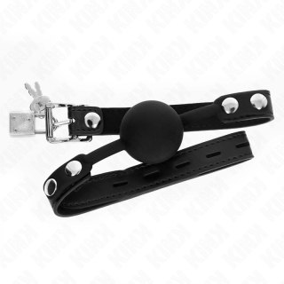 KINK Model 1 silikonowa kulka 4 cm z paskiem regulowanym 60x2 cm