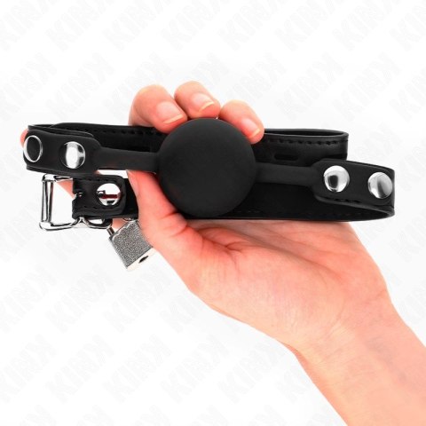 KINK Model 1 silikonowa kulka 4 cm z paskiem regulowanym 60x2 cm