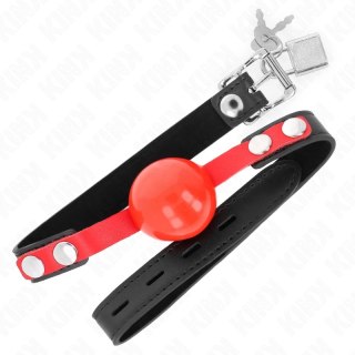 KINK Model 4 - Miękka kulka TPE 4 cm, pasek regulowany 37-52 cm