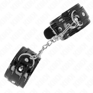 KINK Neoprenowe mankiety na nadgarstki z regulacją 17-24 cm czarne