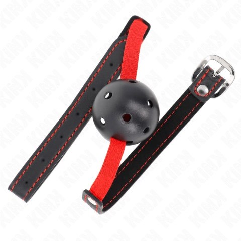 KINK Pasek z krotkim twardym elementem 4,5 cm - regulowany, czarny