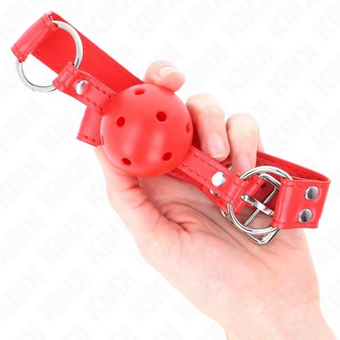 KINK Red Hollow Twardy Klucz Kulowy 62x2 cm - Regulowany Model Premium