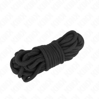 KINK Ropes Bawełniana Lina 5m Czarna - komfortowa i wytrzymała