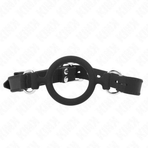 KINK Silikonowy O-Ring Gag 5 cm z regulowanym paskiem 56 cm