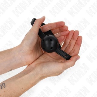 KINK Simplicity Czarna Oddychająca Kula 4,5cm Pasek 62x1,5cm