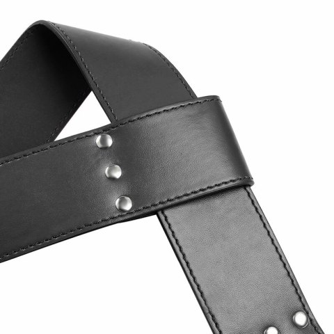 OHMAMA Fetish - Regulowane mankiety z podwieszeniem z PVC uniwersalne