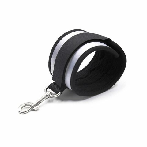 OHMAMA Szare mankiety na nadgarstki neoprenowe z metalowym łącznikiem