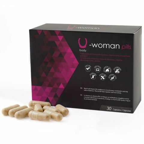 500 Cosmetics U-Woman Suplement dla Kobiet 30 kapsułek - wsparcie rownowagi hormonalnej