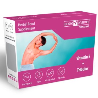 Andropharma Curvature 30 kapsułek - Suplement wspierający elastyczność