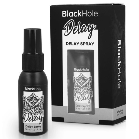 BLACK HOLE Study Forte Spray opoźniający 30ml, wodny, podrożny