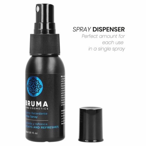 BRUMA Spray Odświeżający Opoźniający 30ml - Precyzyjna Aplikacja