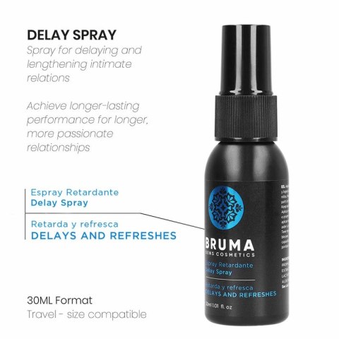 BRUMA Spray Odświeżający Opoźniający 30ml - Precyzyjna Aplikacja