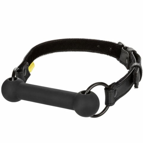 CalExotics Bezgraniczny Bar Gag silikonowy z regulacją, czarny 63,5cm