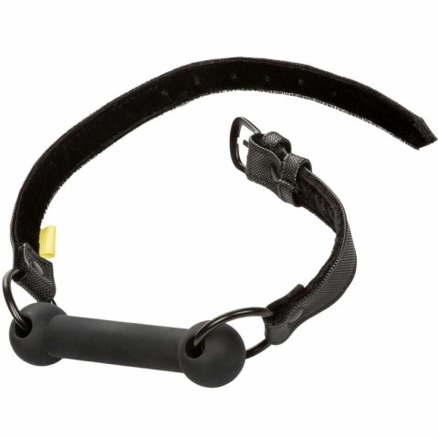 CalExotics Bezgraniczny Bar Gag silikonowy z regulacją, czarny 63,5cm