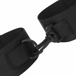Darkness Ankle Cuffs Black - komfortowe nylonowe mankiety na kostki