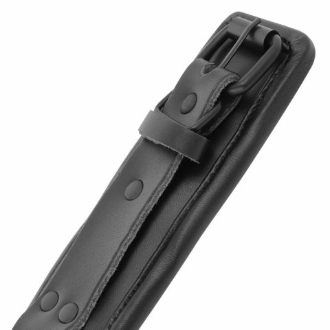 Darkness skorzane kajdanki regulowane czarne na ręce i kostki