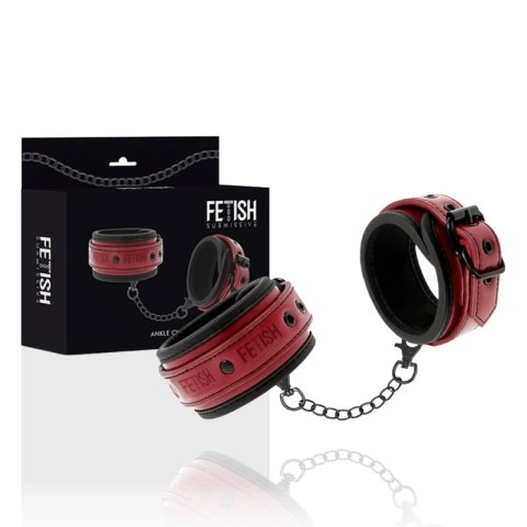 Fetish Submissive Dark Room - wegańskie kajdanki na kostki z neoprenem