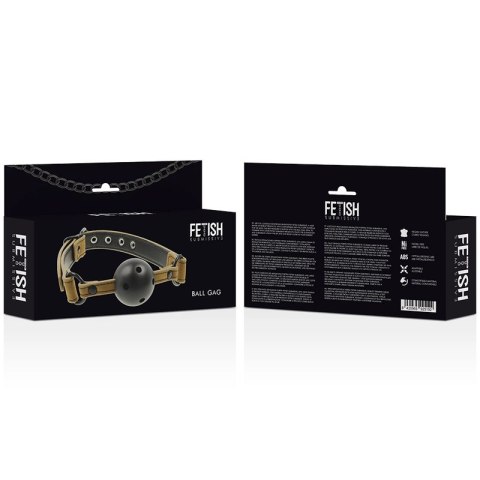 Fetish Submissive Origin - Regulowany pas z oddychającym systemem ustnym