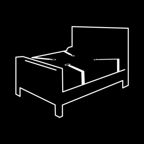 Fetish Submissive Zestaw Kajdanek i Pasow z Neoprenową Podszewką