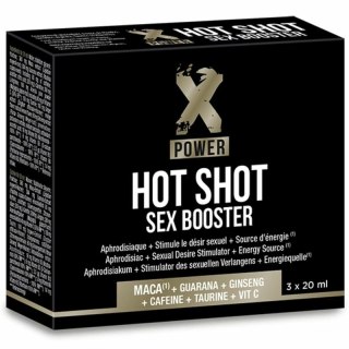 Labophyto XPOWER Hot Shot 3x20ml - Naturalny Booster Energii i Witalności