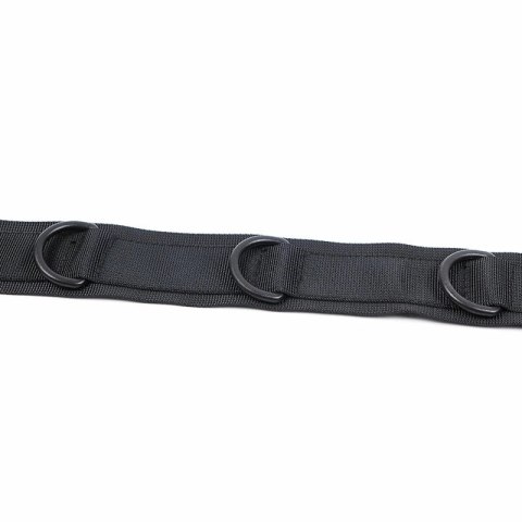 OHMAMA Fetish - Zestaw nylonowy: kołnierz i kajdanki, regulowany